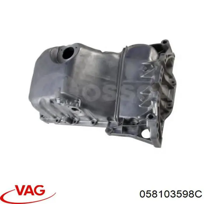 Піддон масляний картера двигуна VAG 058103598C