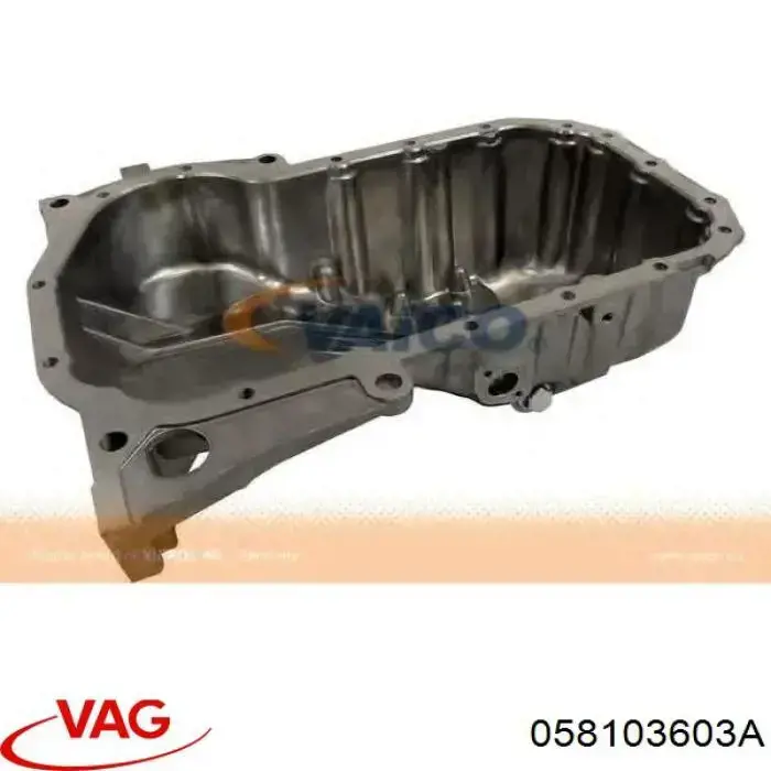 Піддон двигуна VAG 058103603A ціна, від 74.35 USD
