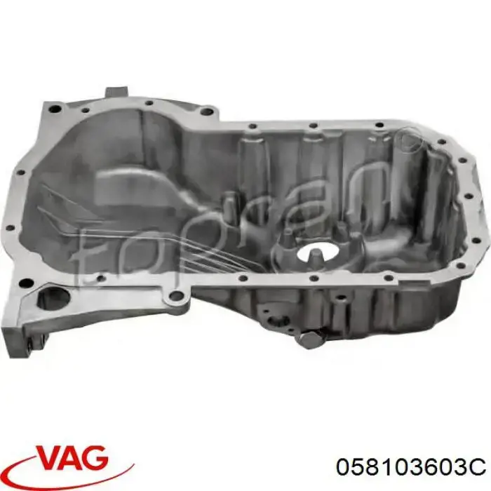 Піддон двигуна VAG 058103603C ціна, від 76.10 USD