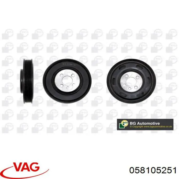 DPF35719 SNR Демпфер колінвалу