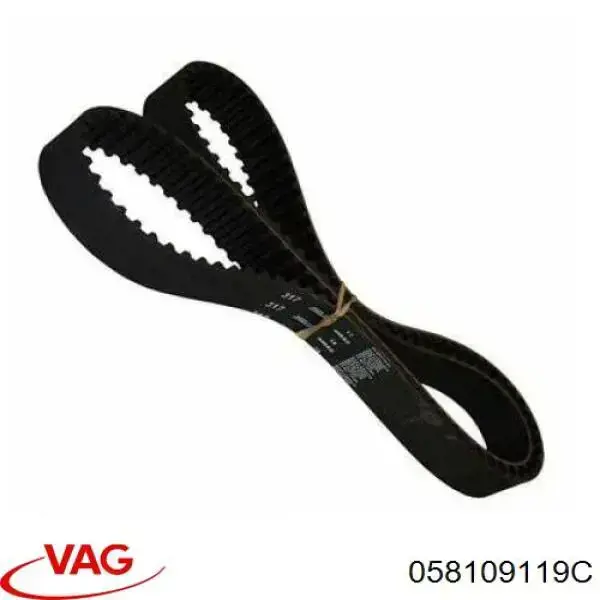 Зубчастий ремінь VAG 058109119C ціна, від 23.76 USD