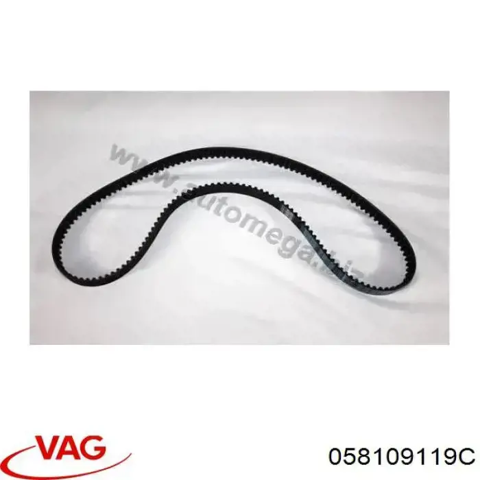 Ремінь ГРМ 058109119C VAG