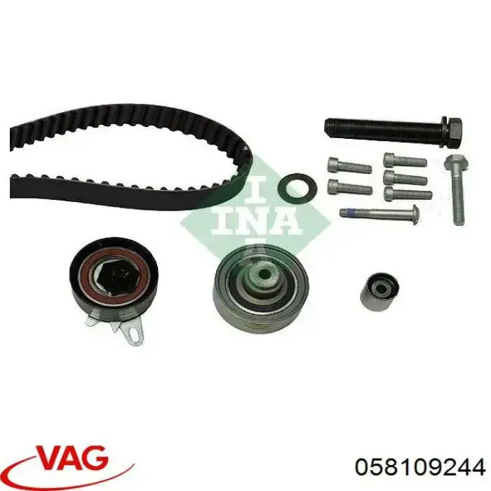 Ролик ременя ГРМ, паразитний VAG 058109244 ціна, від 8.29 USD