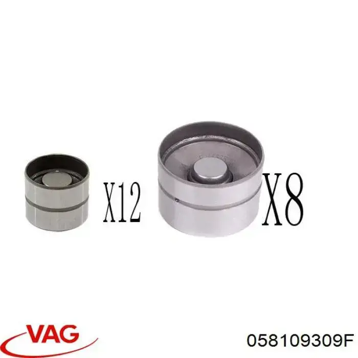 Купити 058109309F VAG Штовхач клапанів двигуна