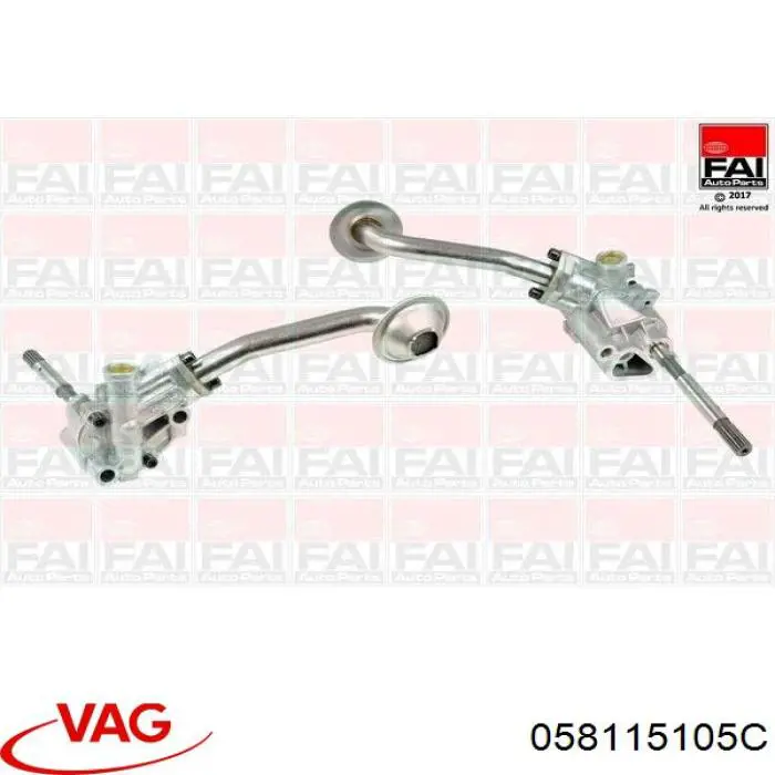Маслонасос VAG 058115105C
