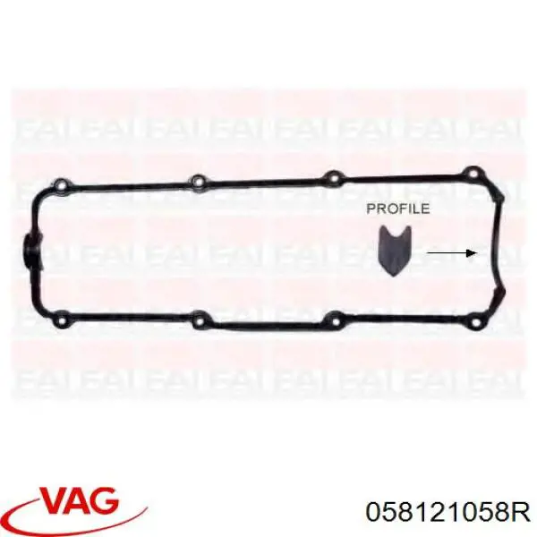  VAG 058121058R ціна, від 3.80 USD