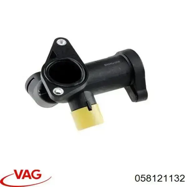 Купити 058121132 VAG Фланець системи охолодження (трійник)