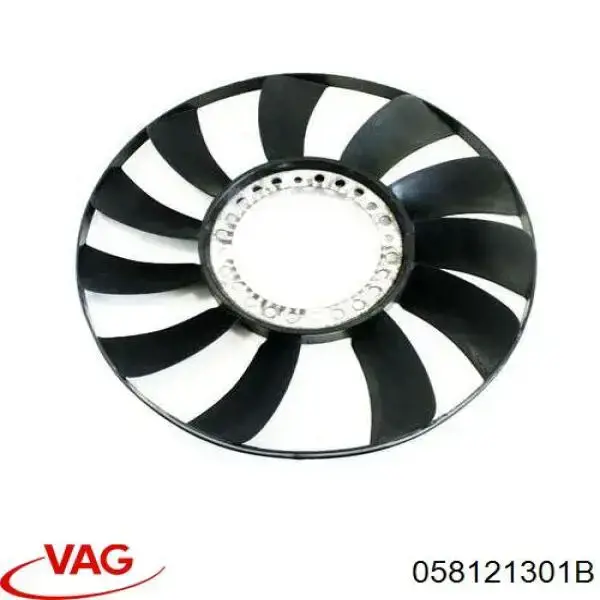 Купити 058121301B VAG Вентилятор/крильчатка радіатора охолодження
