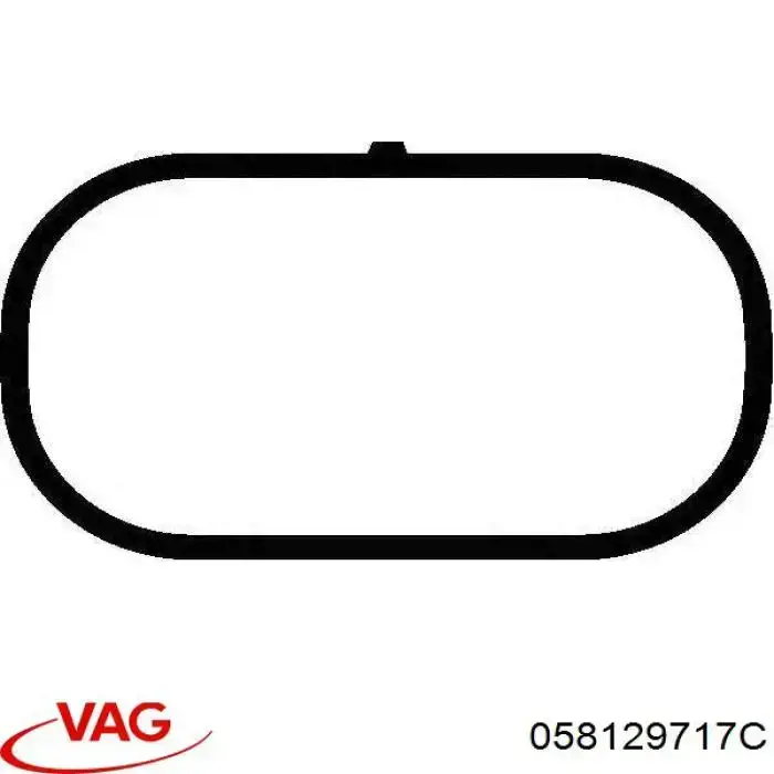 Купити 058129717C VAG Прокладка впускного колектора