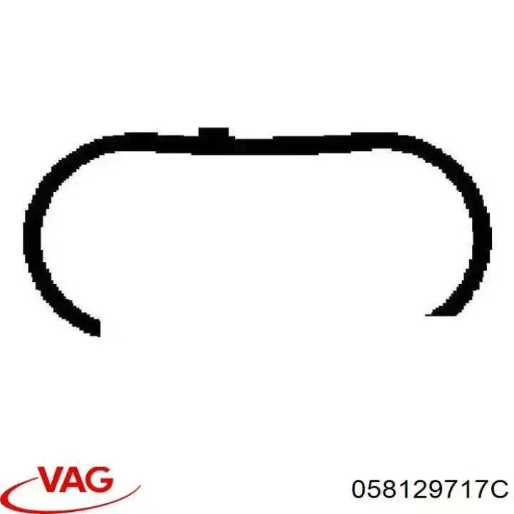 058129717C VAG прокладка впускного колектора