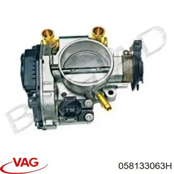 Заслінка повітряна VAG 058133063H