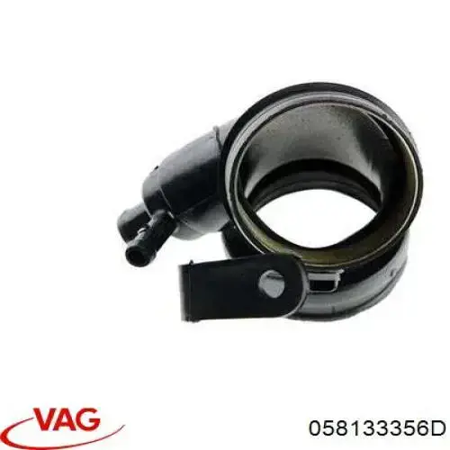 Патрубок повітряний, дросельної заслінки 058133356D VAG