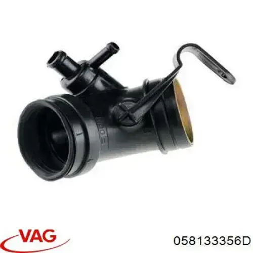 058133356D VAG Патрубок повітряний, дросельної заслінки