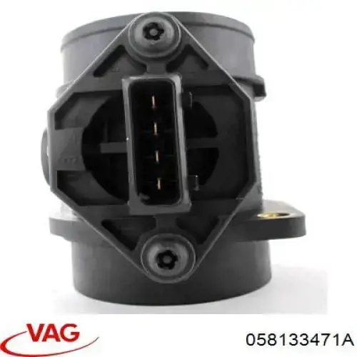 Датчик масової витрати повітря VAG 058133471A ціна, від 49.90 USD