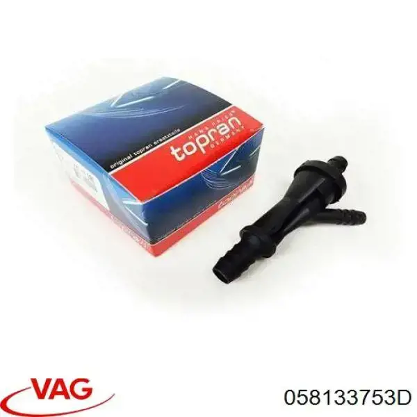 Ежекційний насос вентиляції картерних газів VAG 058133753D