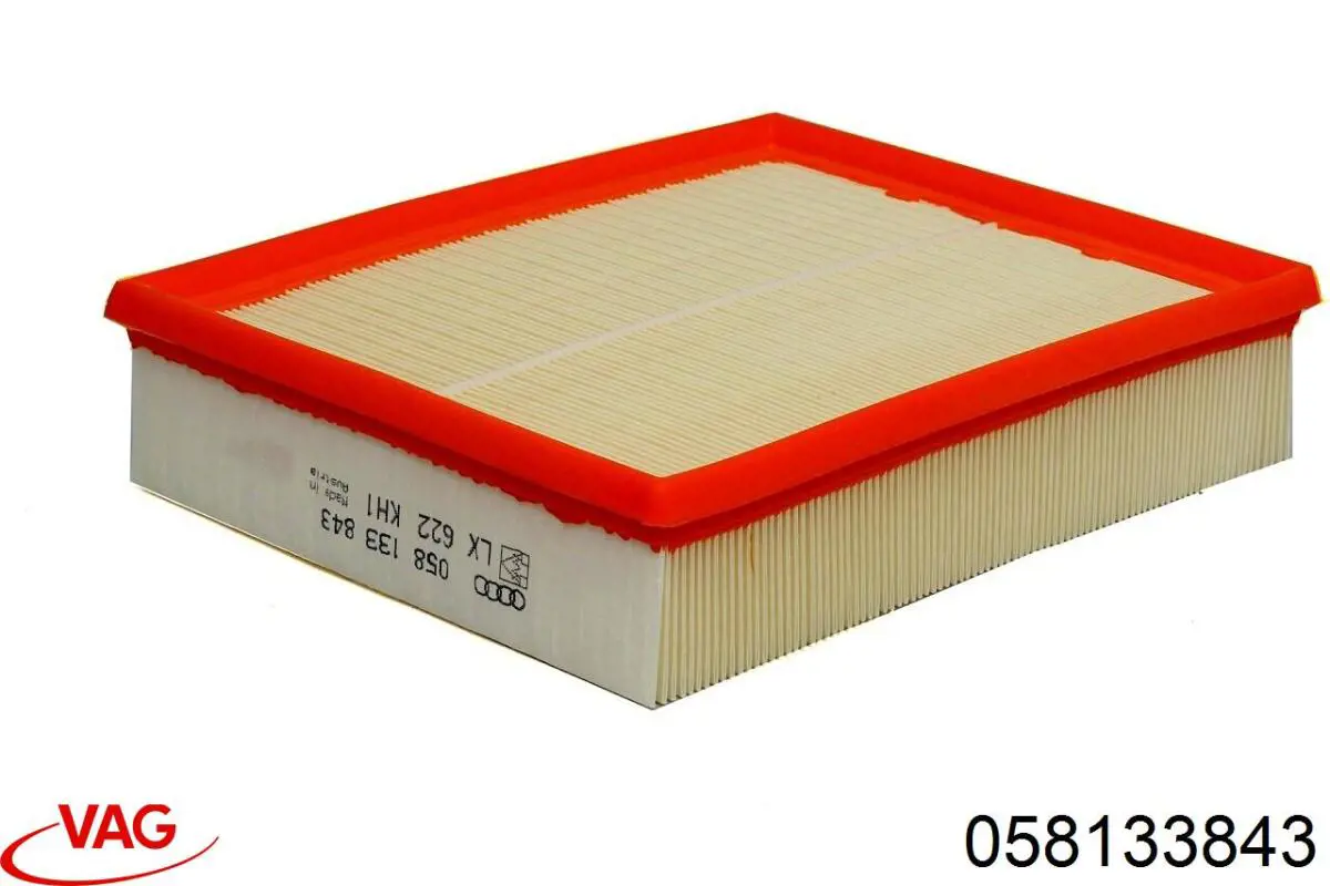 Елемент повітряного фільтра VAG 058133843 ціна, від 5.16 USD