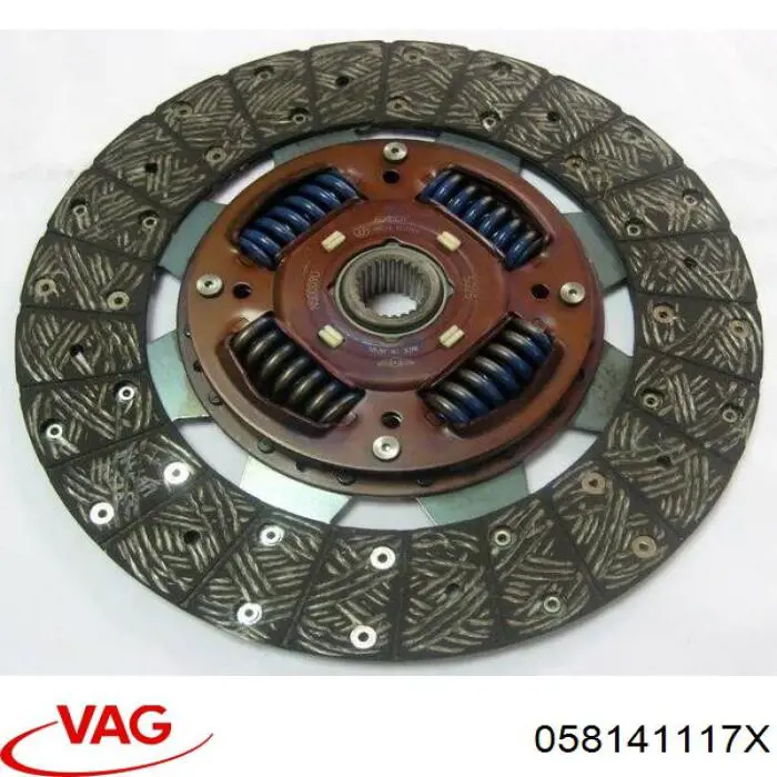 Купити 058141117X VAG Корзина зчеплення