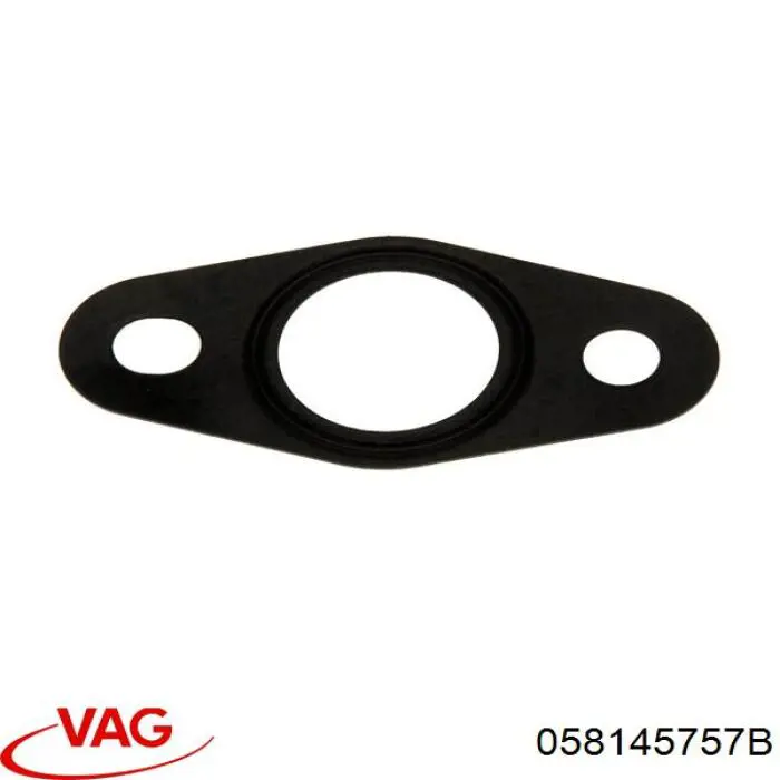 Прокладка шланга відводу масла від турбіни VAG 058145757B ціна, від 1.93 USD