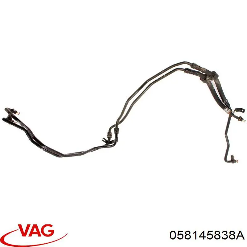 058145838A VAG Патрубок повітряний, вхід в турбіну (наддув)