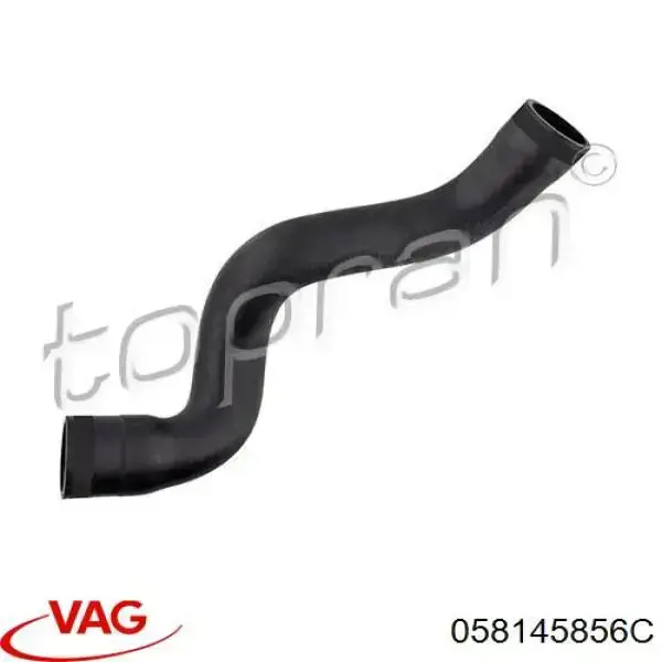 Шланг/патрубок интеркуллера VAG 058145856C ціна, від 16.31 USD