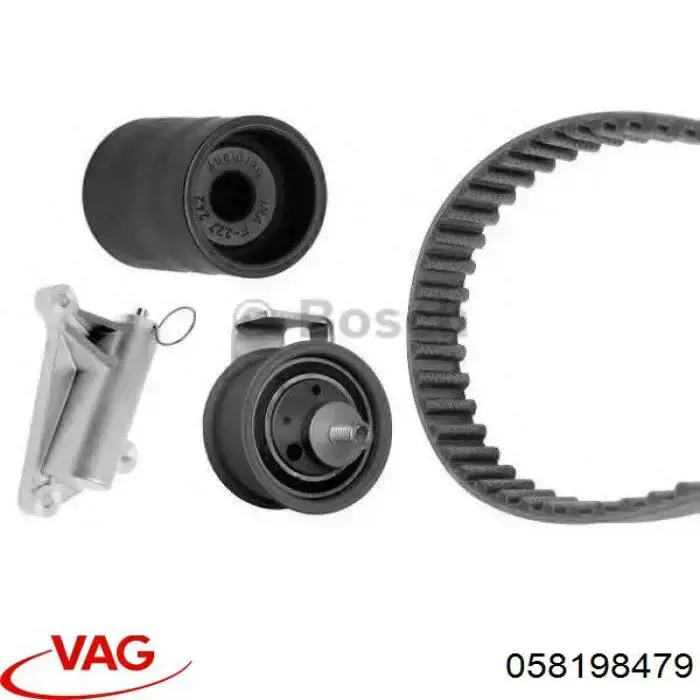 Комплект ГРМ VAG 058198479 ціна, від 127.93 USD