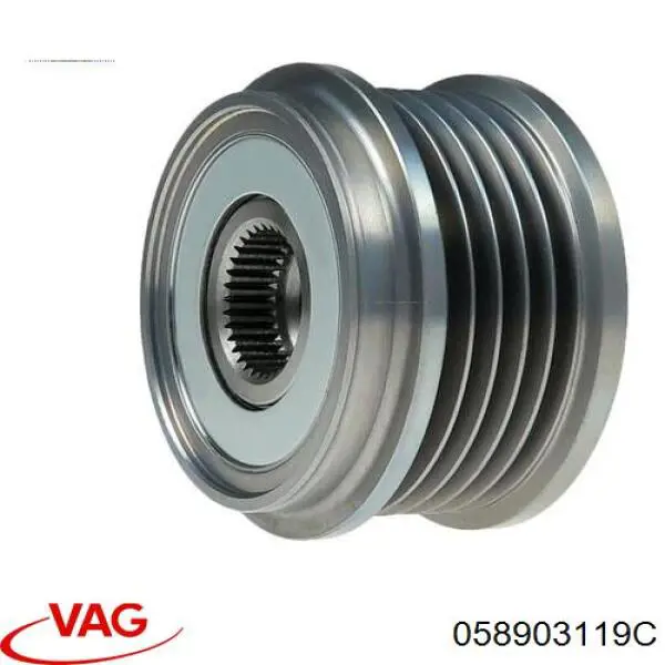 Купити 058903119C VAG Шків генератора
