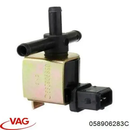 Клапан перетворювач тиску наддуву (соленоїд) VAG 058906283C ціна, від 13.57 USD