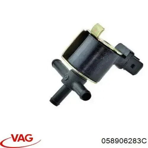 Клапан перетворювач тиску наддуву (соленоїд) VAG 058906283C ціна, від 13.57 USD