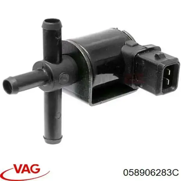 Купити 058906283C VAG Клапан перетворювач тиску наддуву (соленоїд)