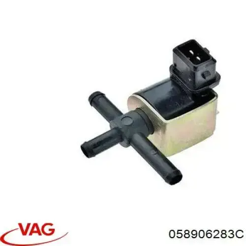 Купити 058906283C VAG Клапан перетворювач тиску наддуву (соленоїд)