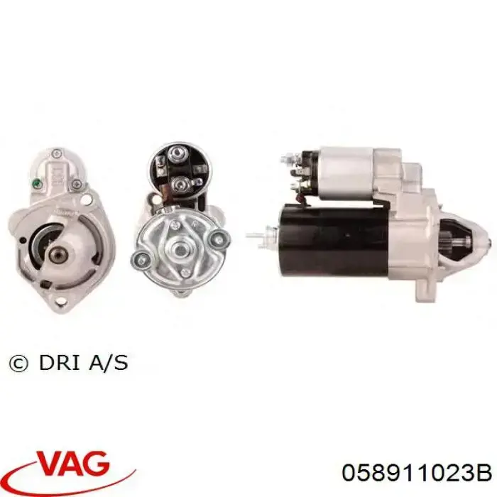 Стартер VAG 058911023B ціна, від 28.22 USD