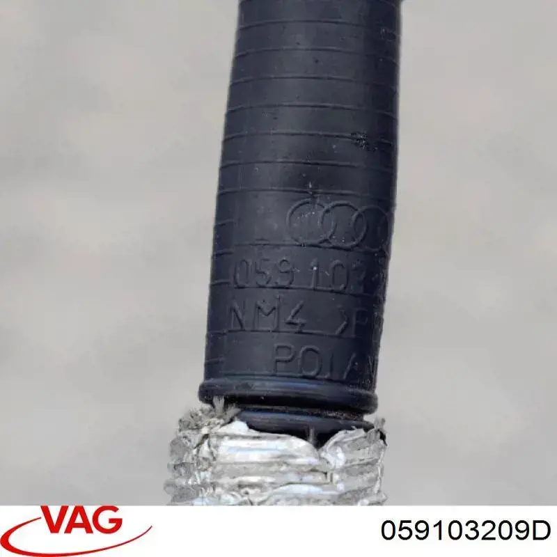 Трубка картера повітряна VAG 059103209C ціна, від 12.67 USD