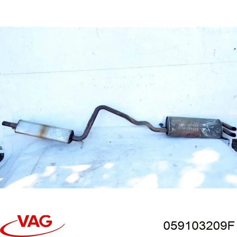 Трубка відводу картерних газів VAG 059103209F