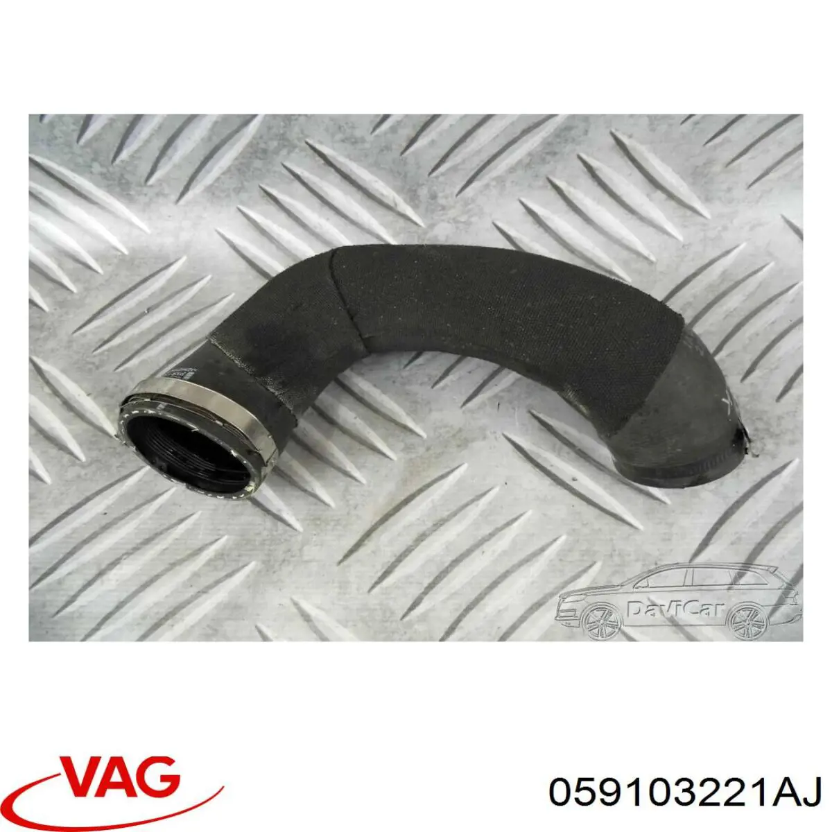 Трубка відводу картерних газів VAG 059103221AJ