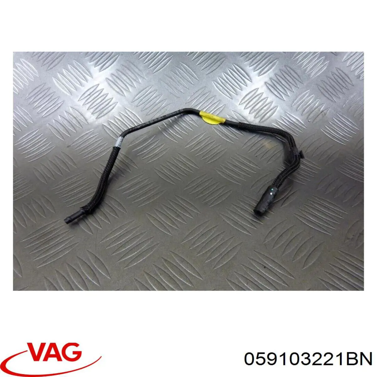 Трубка картера повітряна VAG 059103221BN ціна, від 51.90 USD
