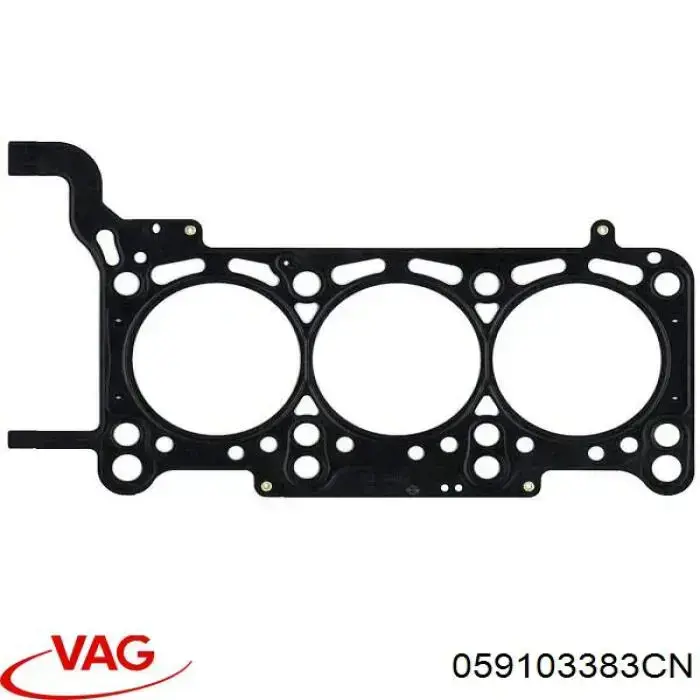 Прокладка головки блока циліндрів (ГБЦ), права VAG 059103383CN ціна, від 32.37 USD