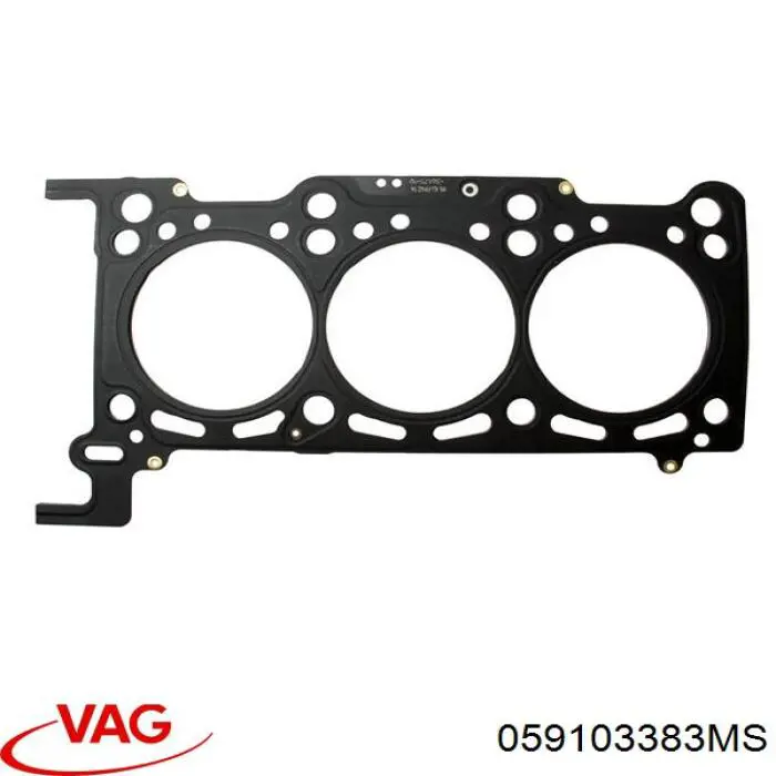 Купити 95510417412 Porsche Прокладка головки блока циліндрів (ГБЦ), права