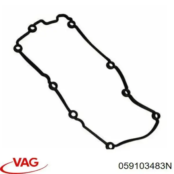 Прокладка клапанної кришки, права VAG 059103483N ціна, від 16.49 USD