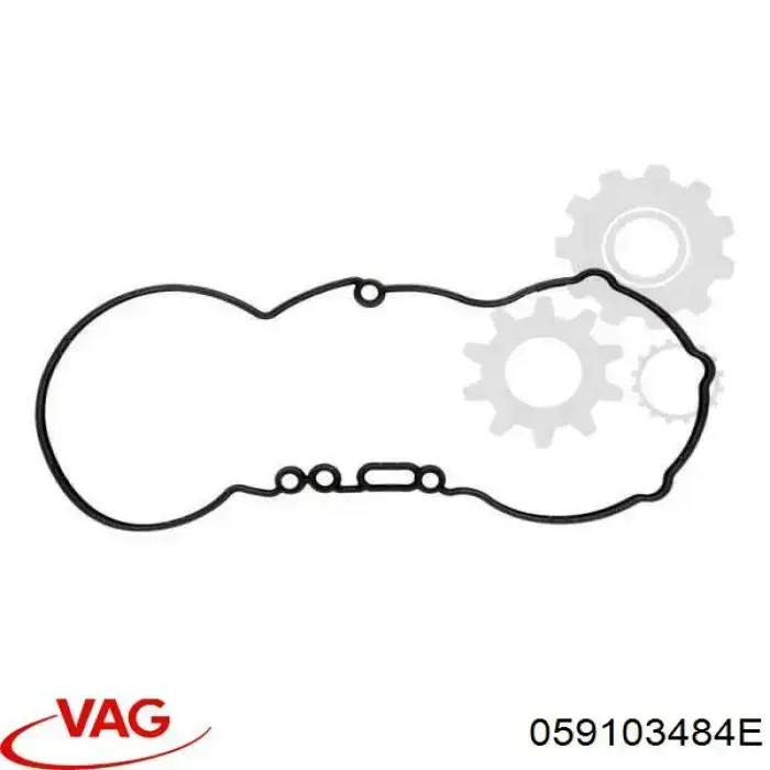 059103484E VAG Прокладка клапанної кришки, права