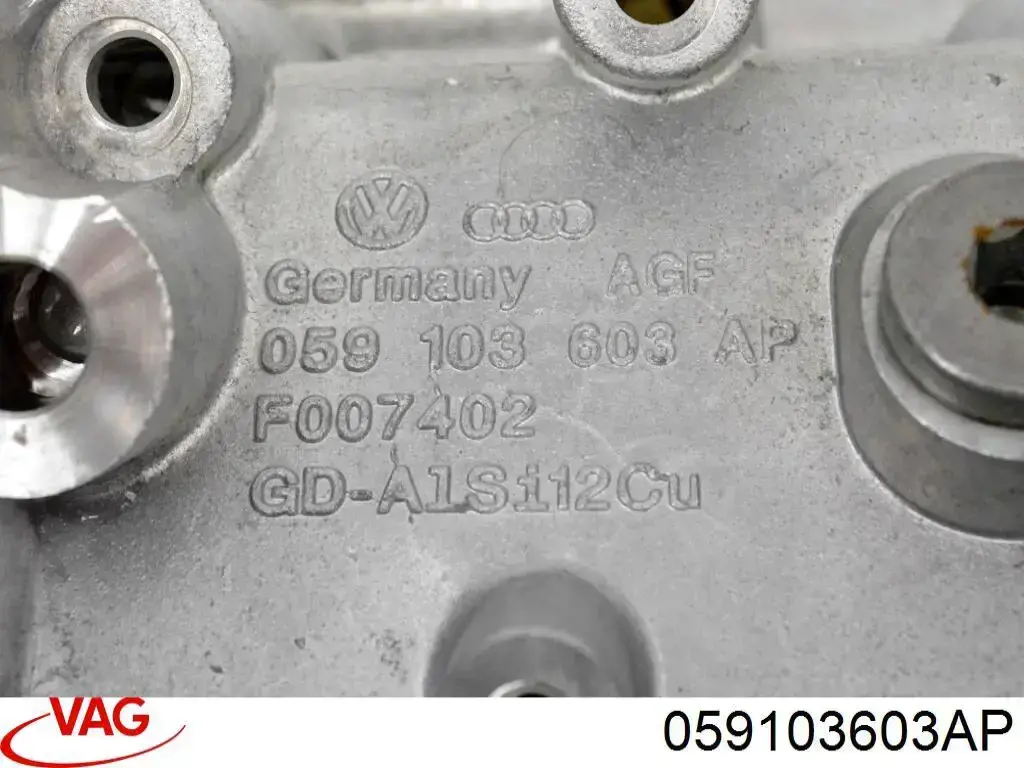 Купити 059103603AP VAG Піддон масляний картера двигуна, верхня частина