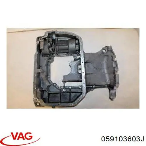 Піддон масляний картера двигуна, верхня частина Audi A4 Avant B7 (8ED) (Ауді A4)
