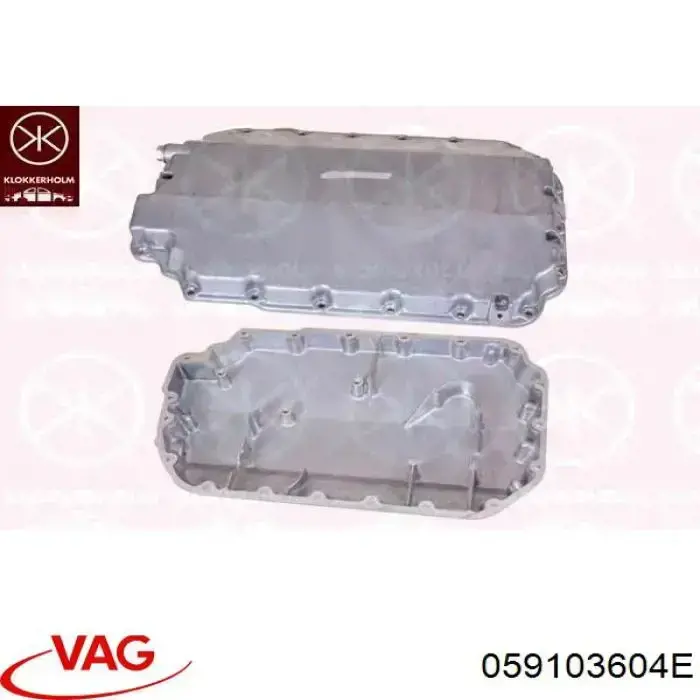 059103604E VAG Піддон масляний картера двигуна, нижня частина