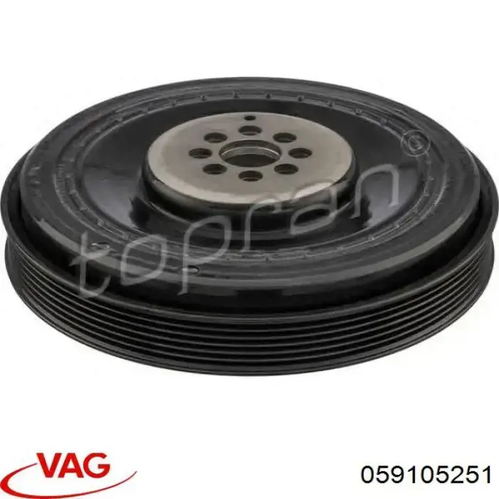 059105251 VAG Демпфер колінвалу