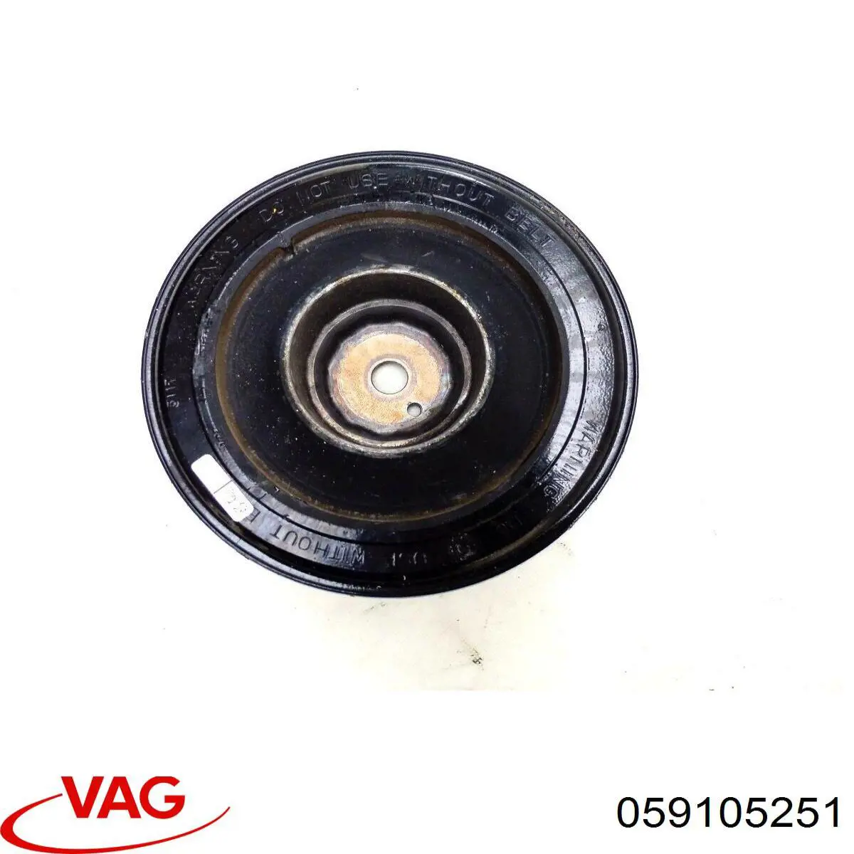 Шків колінвала (демпфер ) VAG 059105251 ціна, від 50.67 USD