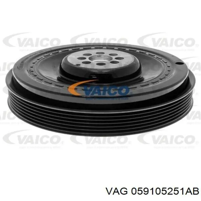 Шків колінвала (демпфер ) VAG 059105251AB ціна, від 62.08 USD