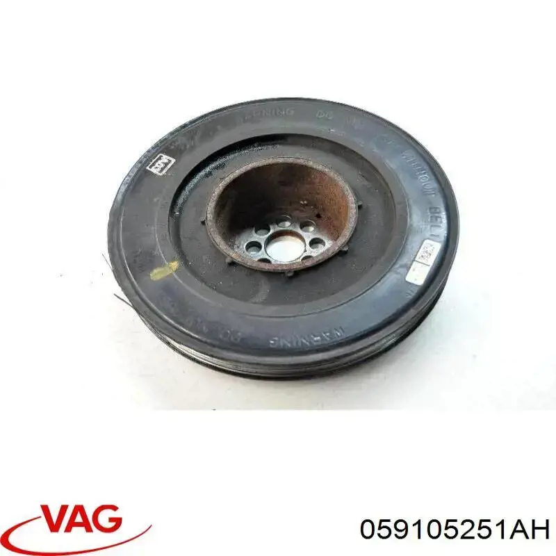 Шків колінвала (демпфер ) VAG 059105251AH ціна, від 104.43 USD