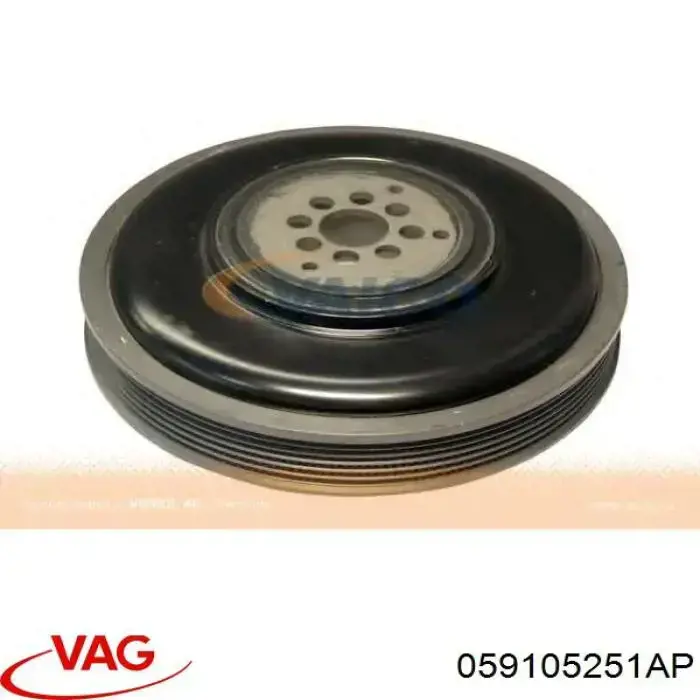 Шків колінвала (демпфер ) Porsche 059105251AP ціна, від 253.37 USD
