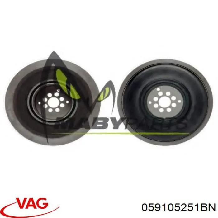 Купити 059105251BN VAG Шків колінчастого вала