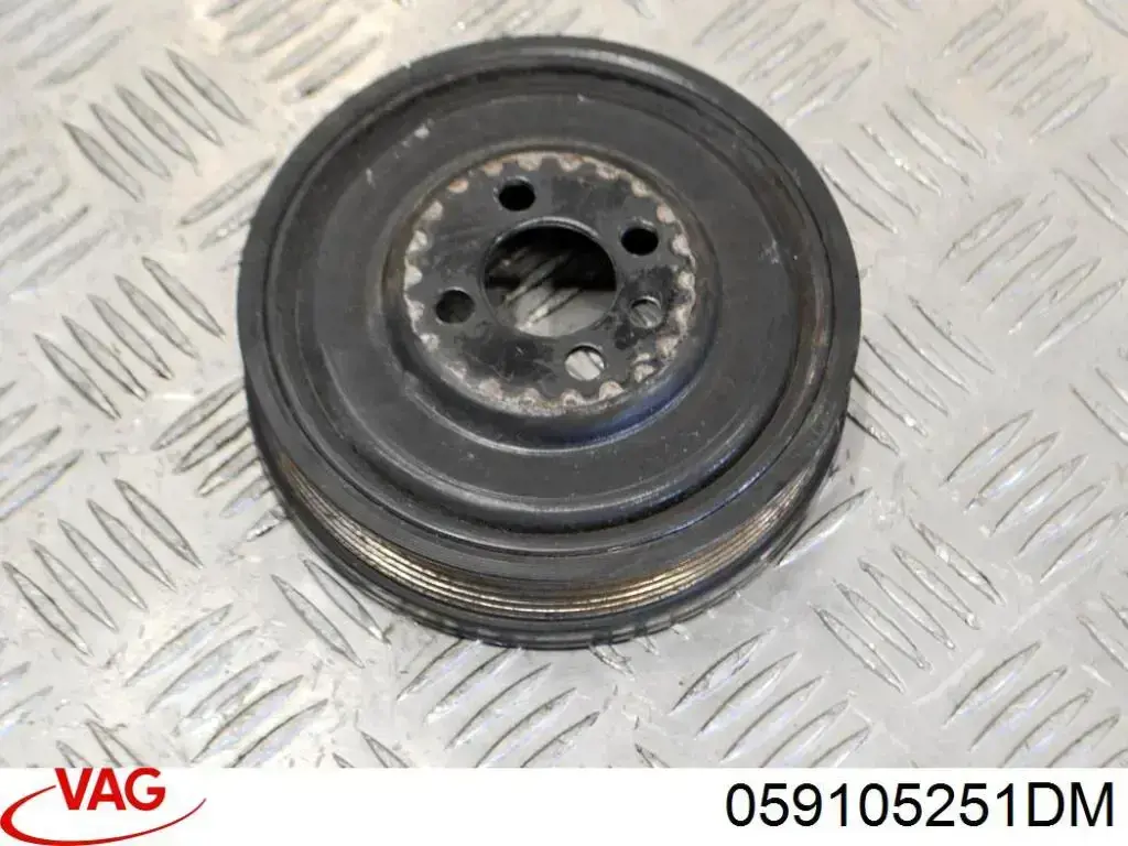 Шків колінвала (демпфер ) VAG 059105251DM ціна, від 180.53 USD