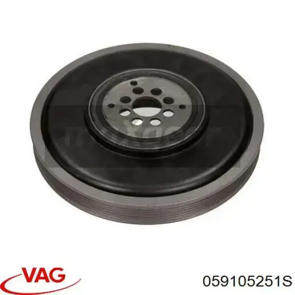 Шків колінвала (демпфер ) VAG 059105251S ціна, від 100.34 USD